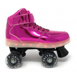Patines Chicago USA Pulse Light Up Pink