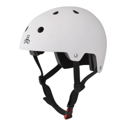 Casco Triple 8 Dual Certified White Rubber
