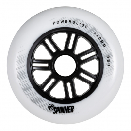 Ruedas Powerslide Spinner White/Black 110mm (3...