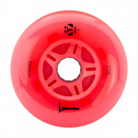 Ruedas Luminous Red 100mm (3 pack)