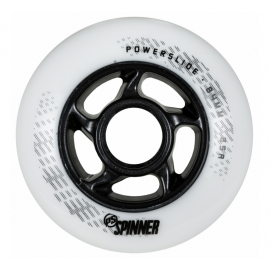 Ruedas Powerslide Spinner White/Black 84mm (4 pack)