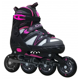 Patines Ajustables Chicago Neón Pink/Black