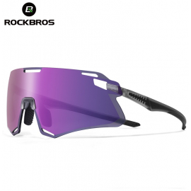 Lentes Rockbros Polarizado Grey/Purple