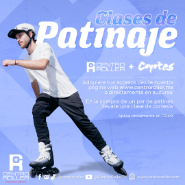 Clases de Patinaje CDMX (1 Sesión)