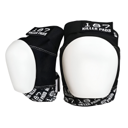 Rodilleras Triple 8 Pro Pad 187 Black/White