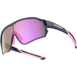 Lentes Rockbros Polarized For Kids Blue/Pink