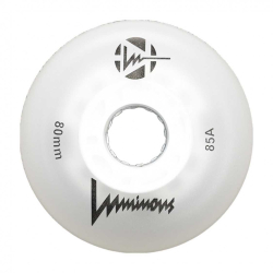 Ruedas Luminous White 80 mm (4-Pack)