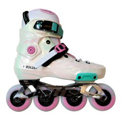 Patines V Roller Love Speed White Chrome Mint