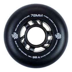 Ruedas IUS Negro 72mm