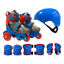 Patines Ajustables Entrenadores Chicago Azul