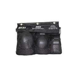 Tripack De Protecciones Iron Roller Negras