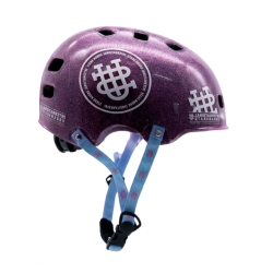 Casco IUS Rosa Transparente