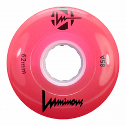 Ruedas Quads Luminous Pink 62mm/85A (4 pack)