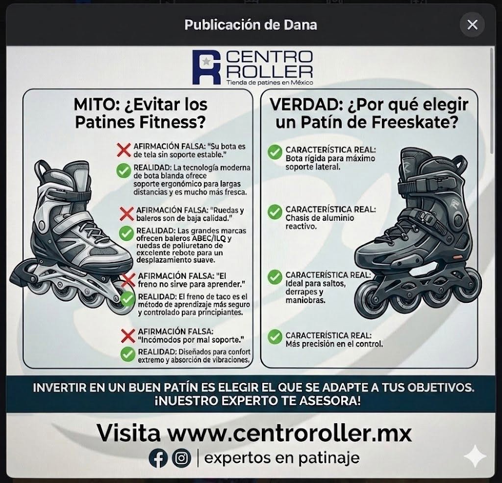 ¿De verdad tenemos que "EVITAR" los patines fitness para aprender a patinar? 🛑❌ Desmintiendo mitos del patinaje.