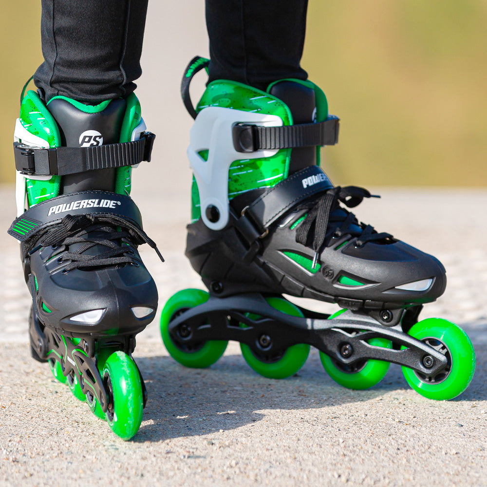 Patines Ajustables Powerslide Universe 4W Green