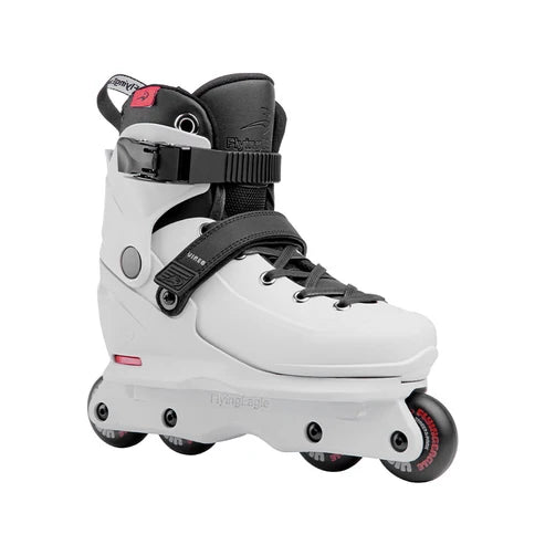 Patines Ajustables Flying Eagle Agresivos Vireo White