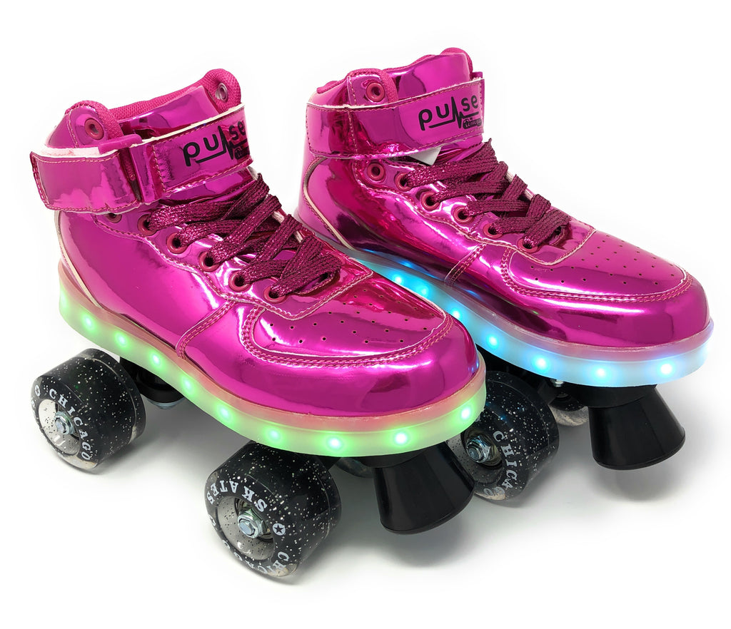 Patines Chicago USA Pulse Light Up Pink