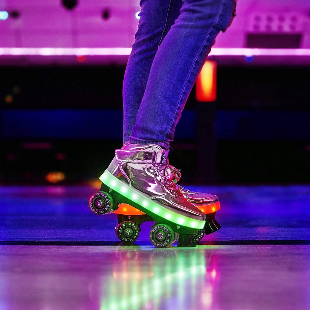 Patines Chicago USA Pulse Light Up Pink