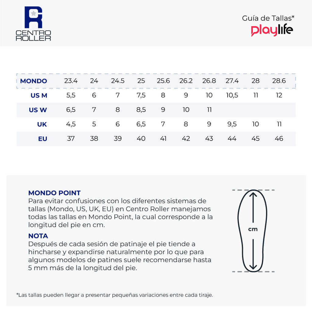 Patines Playlife Uno Black 80