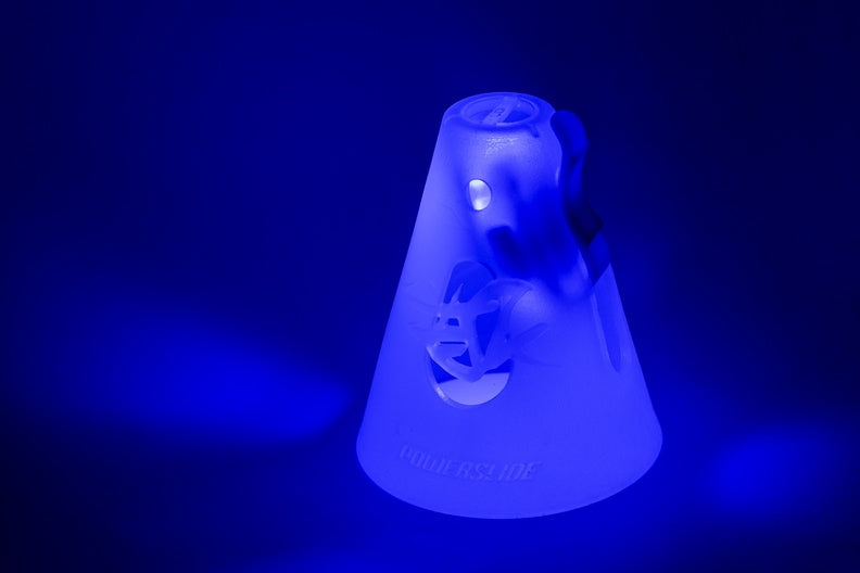 Conos Con Luz Led Powerslide Blue (10-Pack)