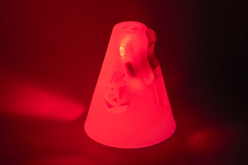 Conos Con Luz Led Powerslide Red (10-Pack)