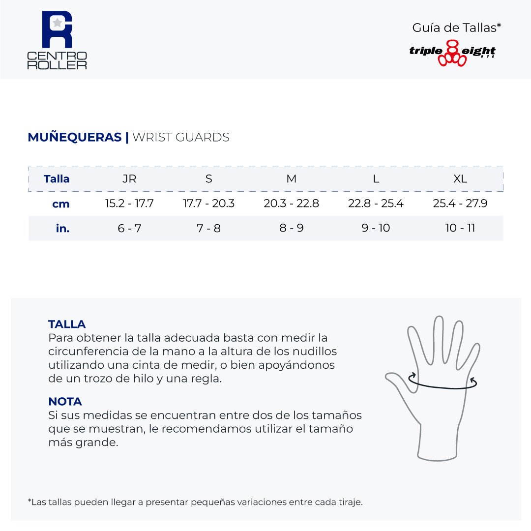Muñequeras Triple 8 Wristsaver II