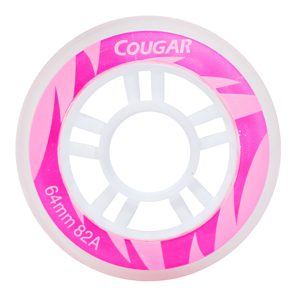 Ruedas Cougar Rosa 64mm (8-Pack)