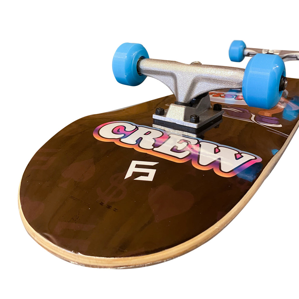 Patineta Fish Crew Brown Teddy