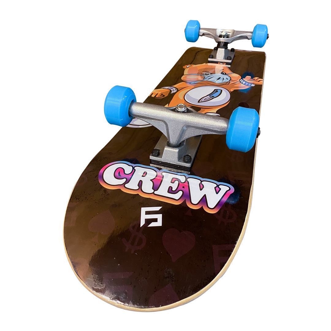 Patineta Fish Crew Yellow Teddy