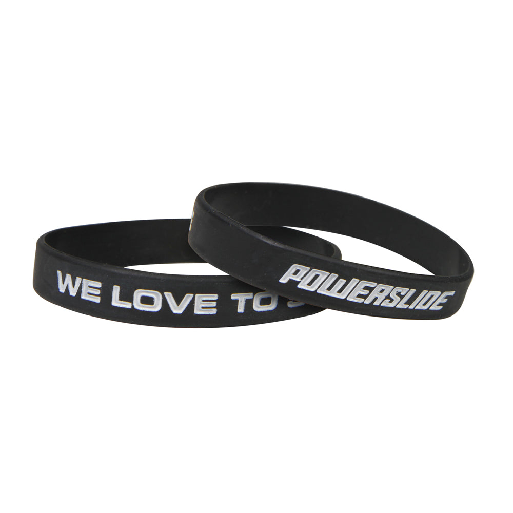 Pulsera Powerslide We Love To Skate Black/White