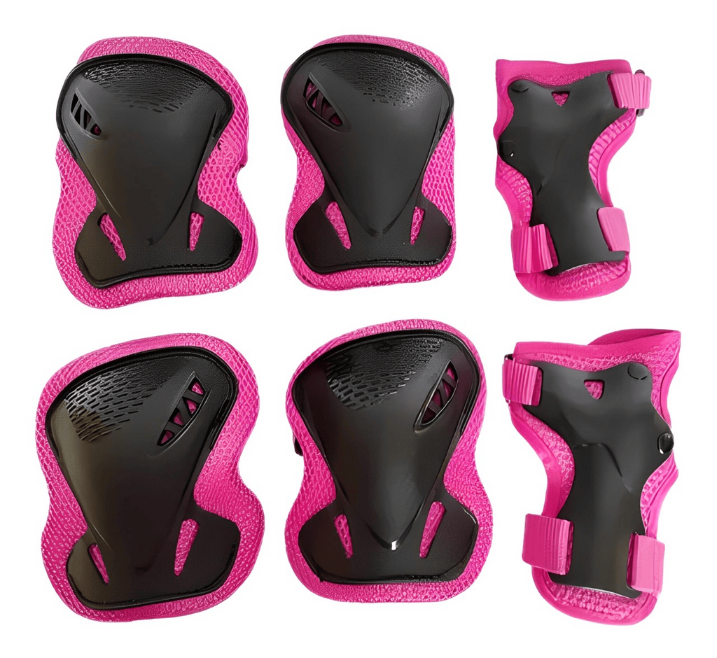Tripack De Protecciones Blazer Para Niños BZ-0336 Rosa