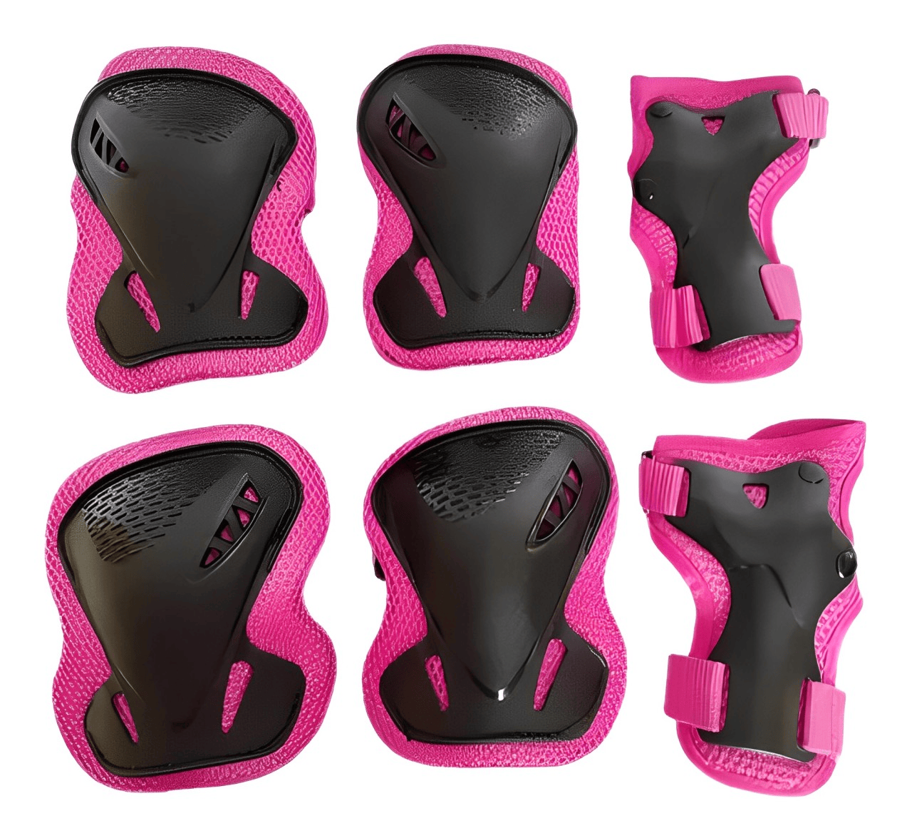 Tripack De Protecciones Blazer Para Niños BZ-0336 Rosa