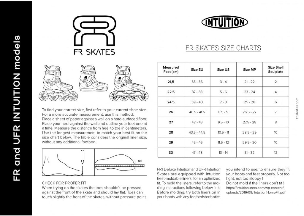 Patines FR FR1 80 Deluxe Intuition  White 2023