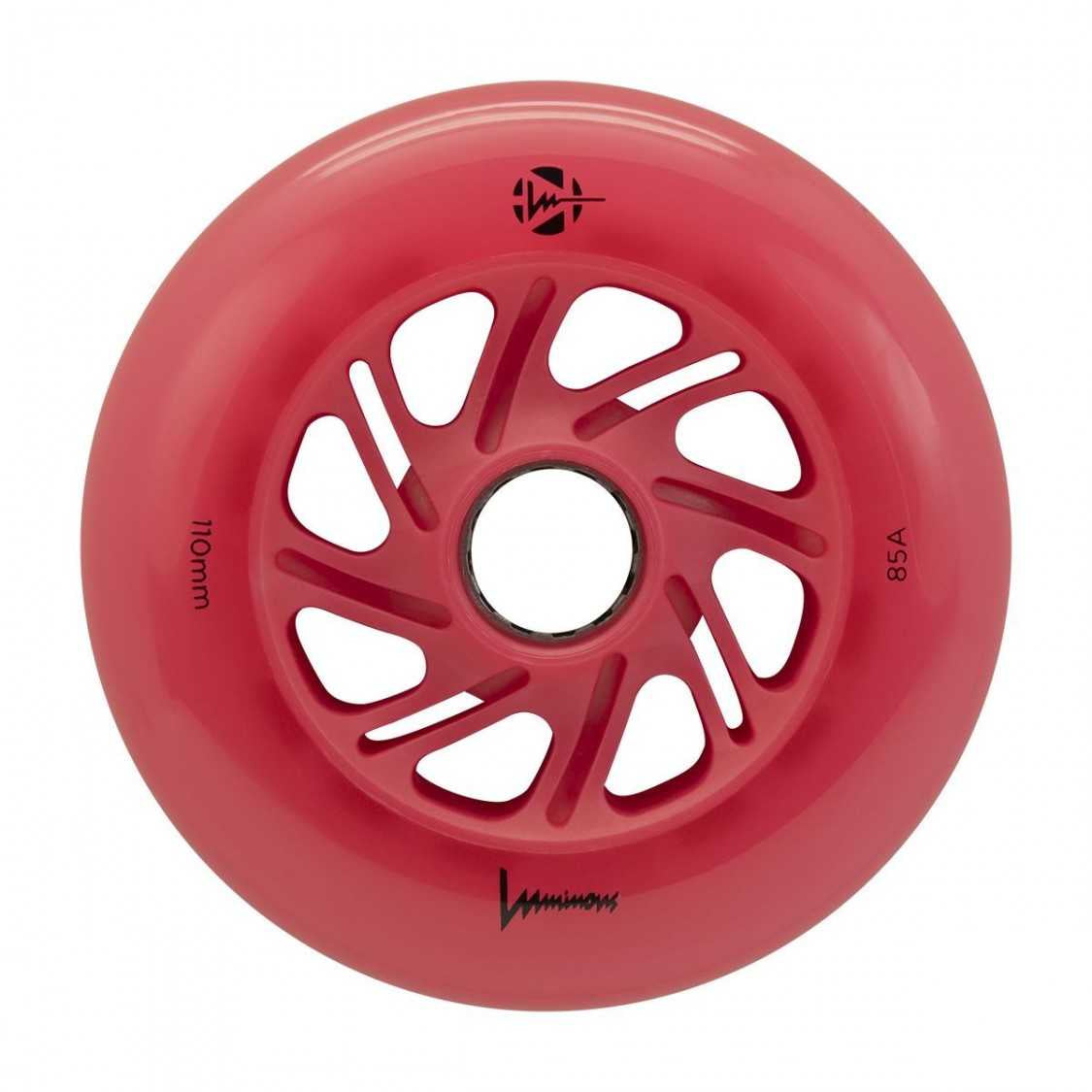 Ruedas Luminous Red Red 110mm (3-Pack)