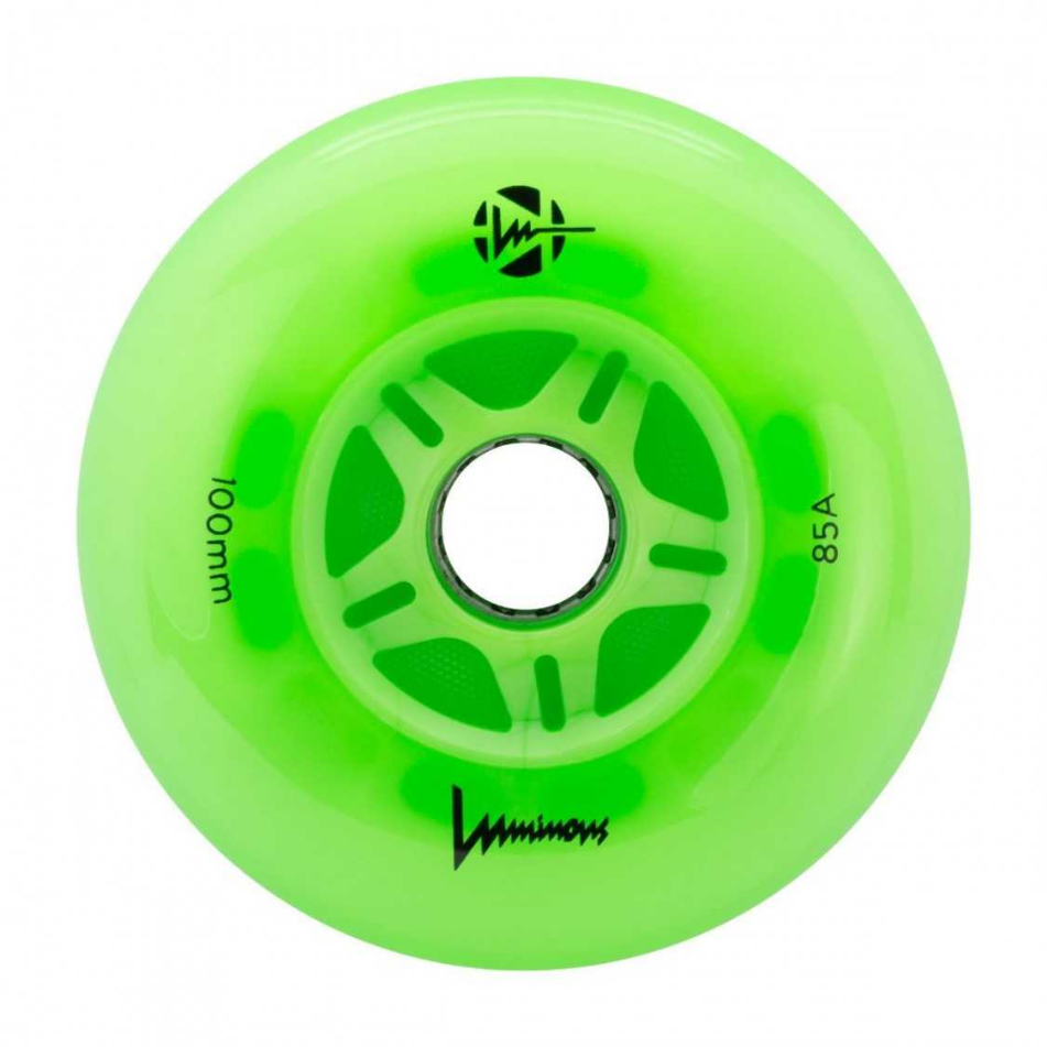 Ruedas Luminous Green Apple Glow 100mm (3-Pack)