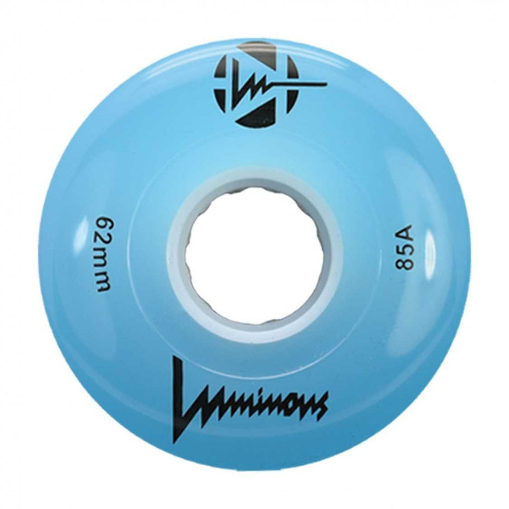 Ruedas Luminous Quads Blue 62mm (4-Pack)