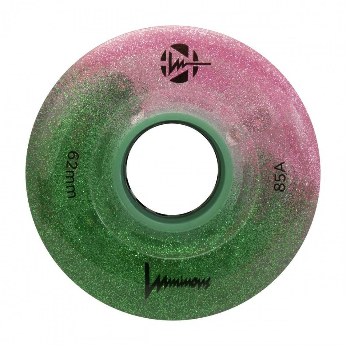 Ruedas Luminous Quads Pink Forest 62mm (4-Pack)