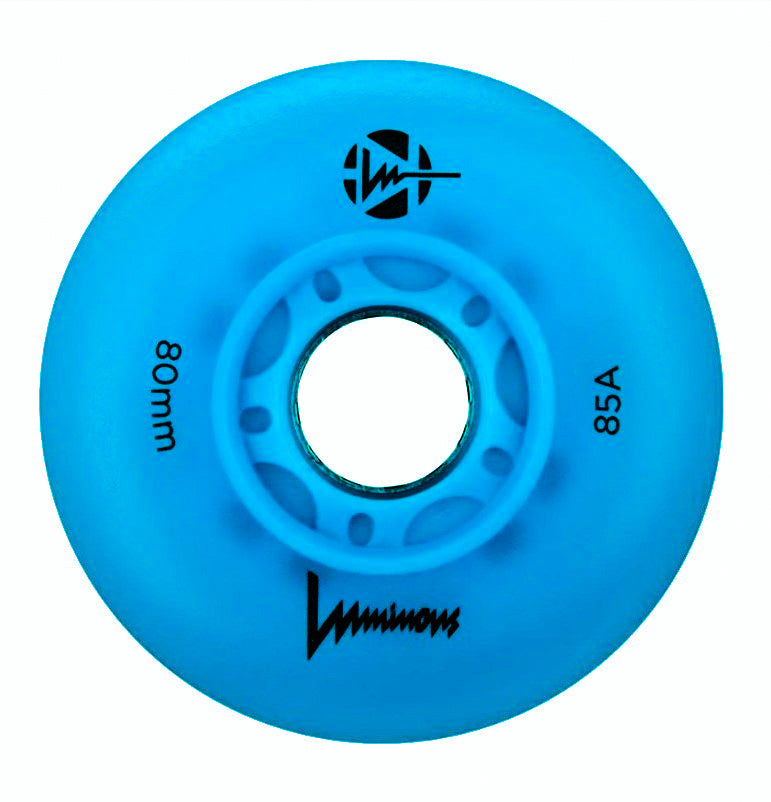 Ruedas Luminous Blue Ocean Glow 80mm (4-Pack)