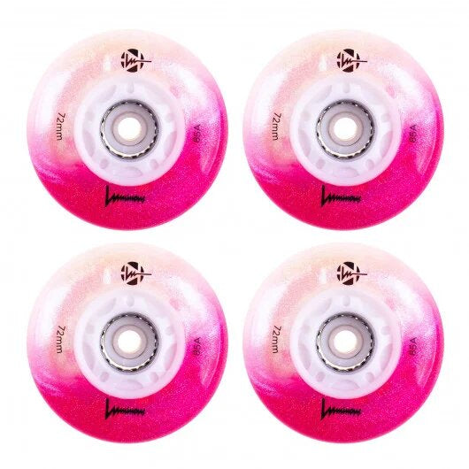 Ruedas Luminous Cotton Candy 72mm (4-Pack)