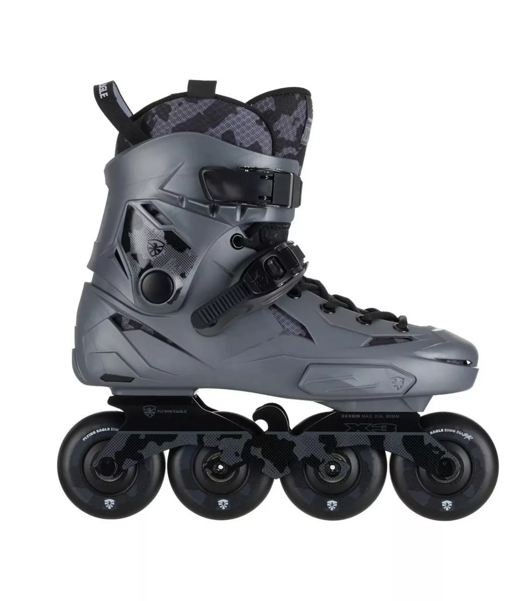 Patines Flying Eagle X3 Shrike Gris