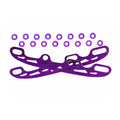 Cuchillas Para Hielo Flying Eagle Morado 253mm