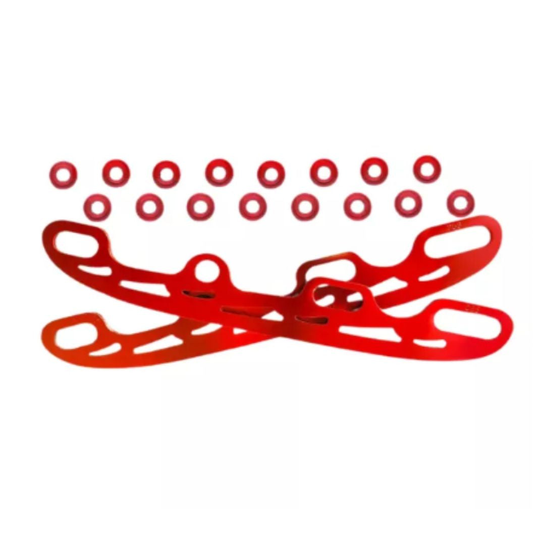 Cuchillas Para Hielo Flying Eagle Rojo 290mm