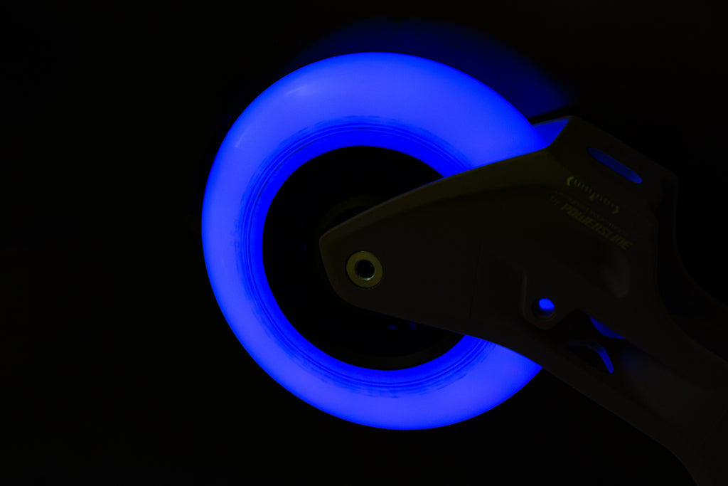 Ruedas Powerslide Neons Blue 100mm/85A (3 Pack)