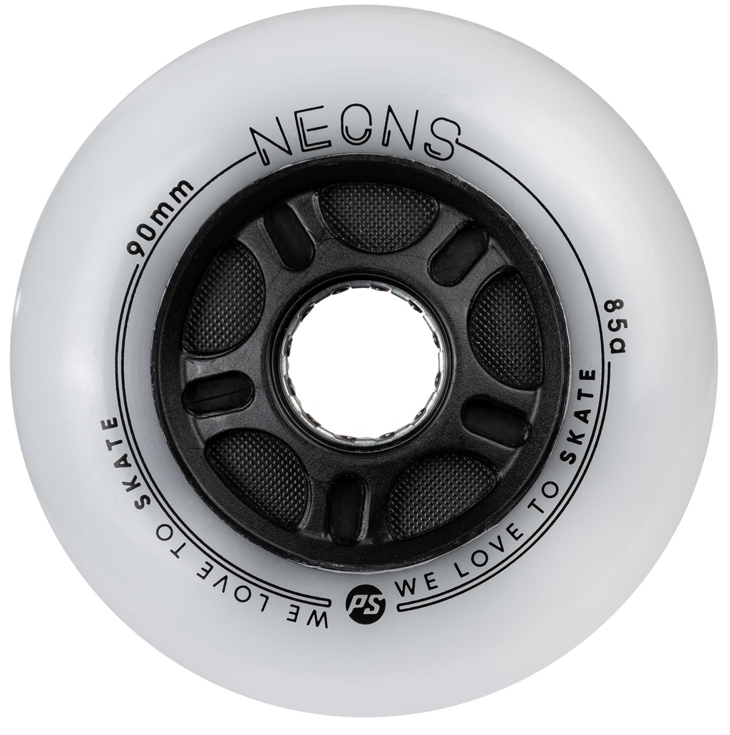 Ruedas Powerslide Neons Red 90mm/85A (4 Pack)
