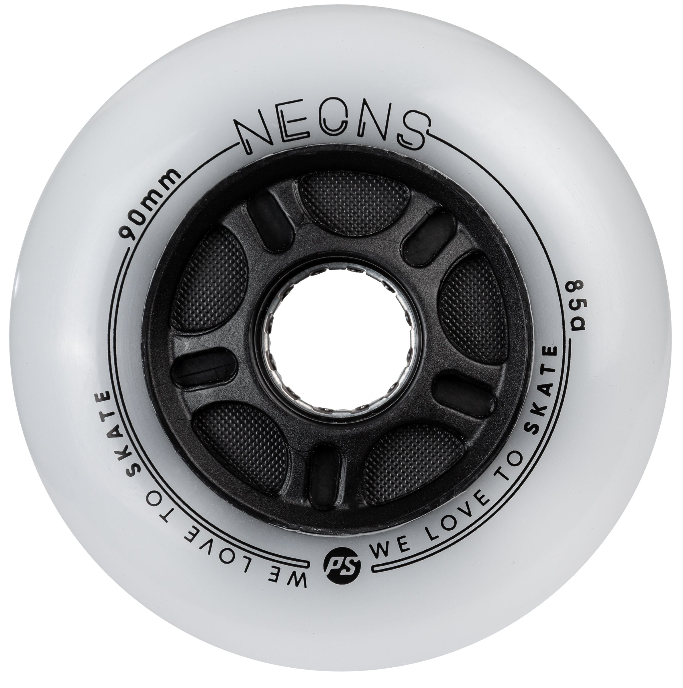 Ruedas Powerslide Neons Red 90mm/85A (4 Pack)