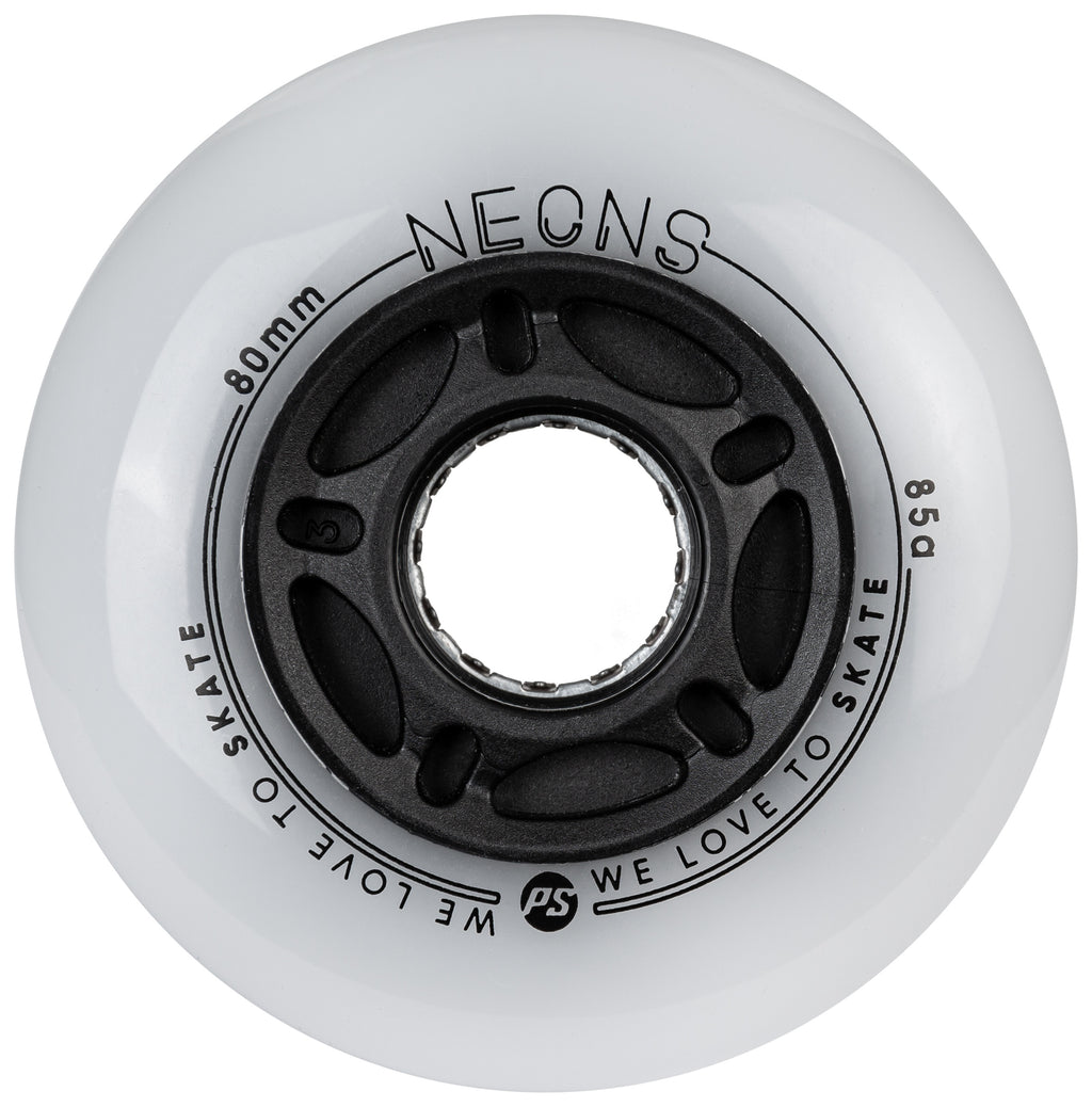 Ruedas Powerslide Neons Orange 80mm/85A (4 Pack)