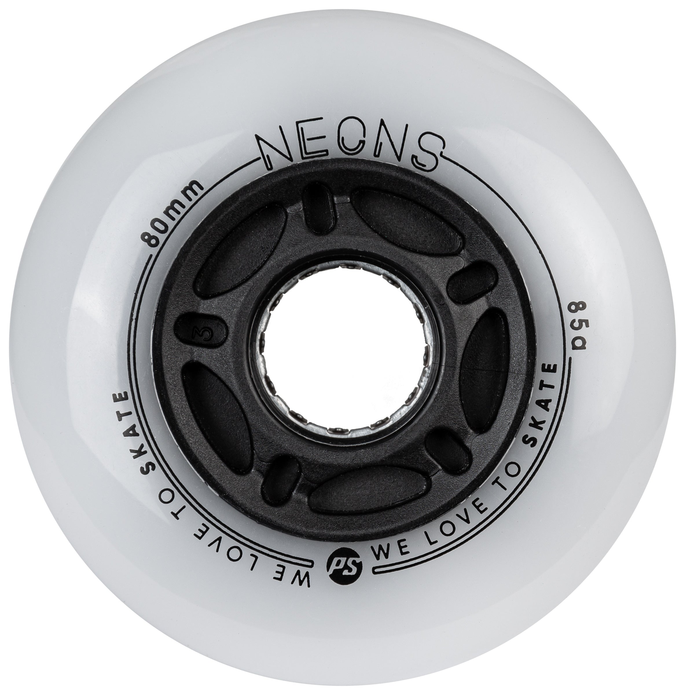 Ruedas Powerslide Neons Orange 80mm/85A (4 Pack)