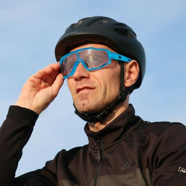Lentes Rockbros Photochromic Azul