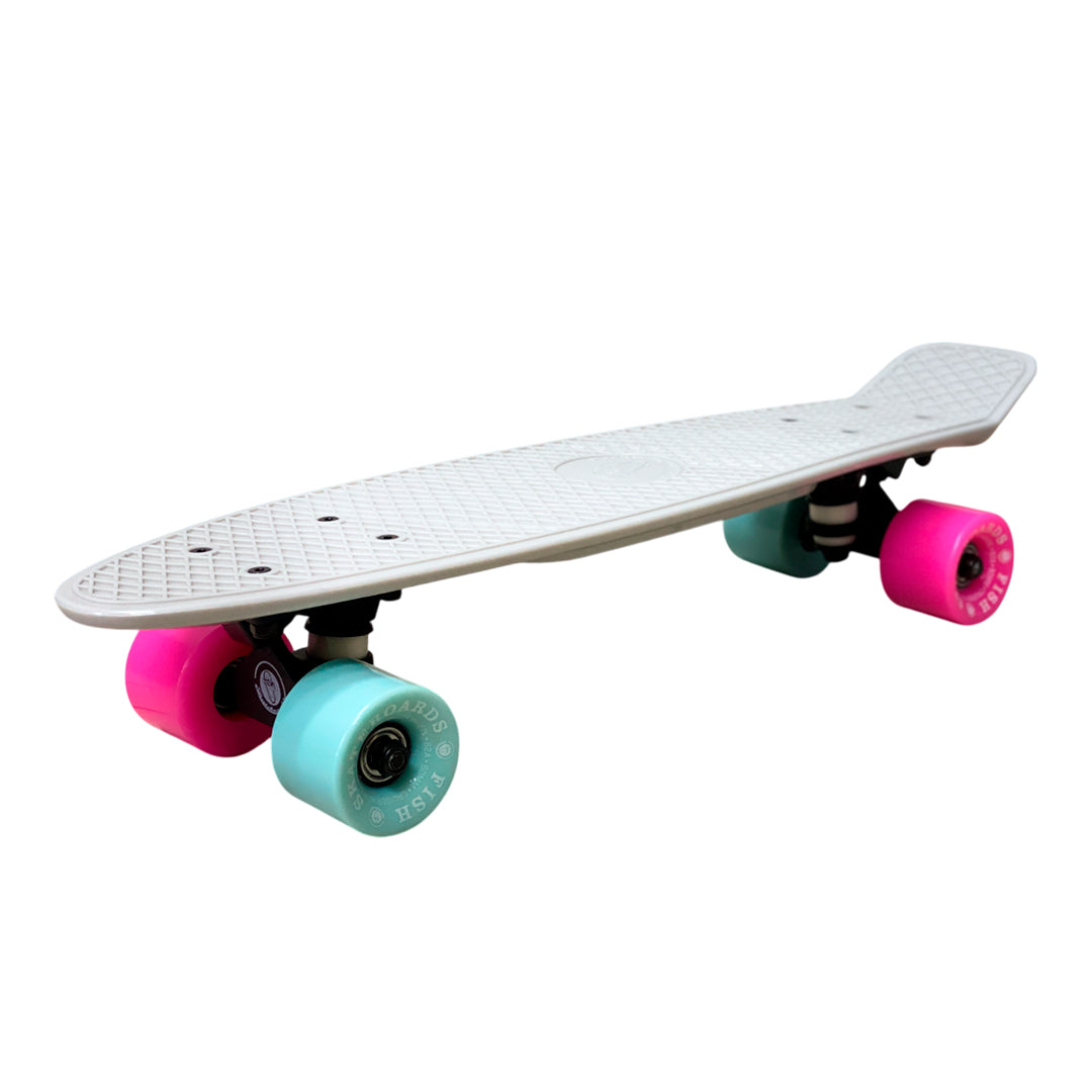 Patineta Fish Funny Grey