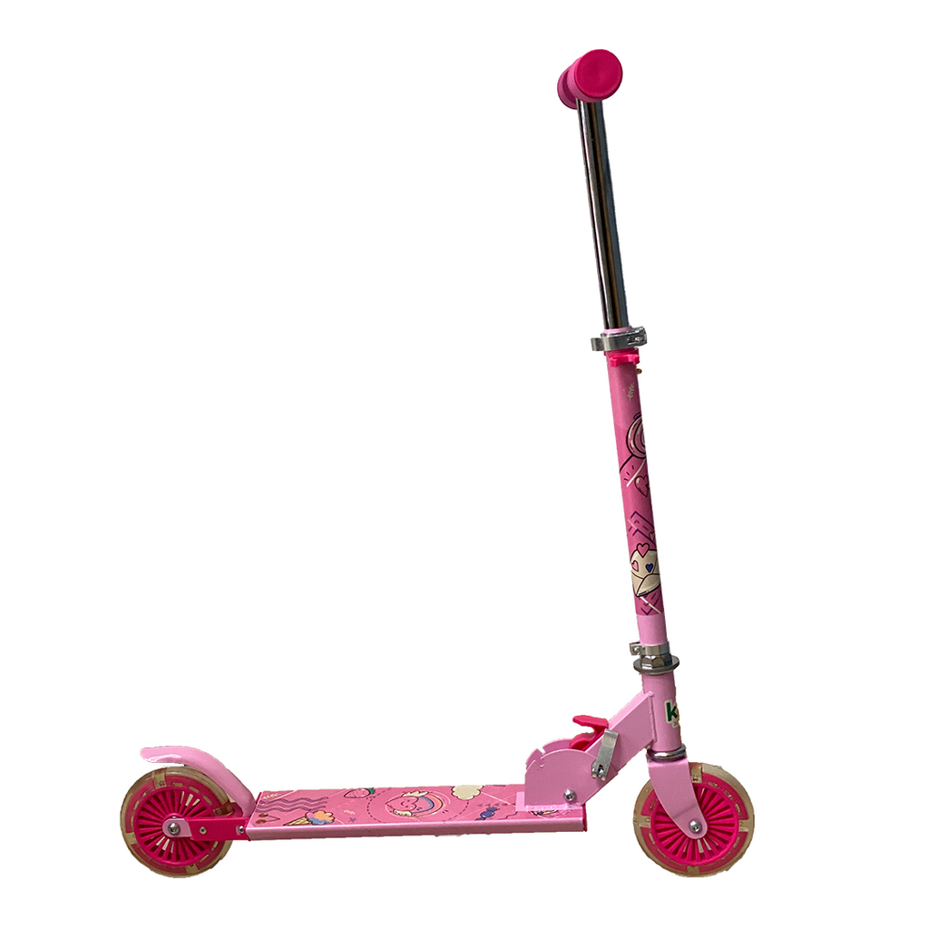 Scooter Kinene Plegable Love Rosa